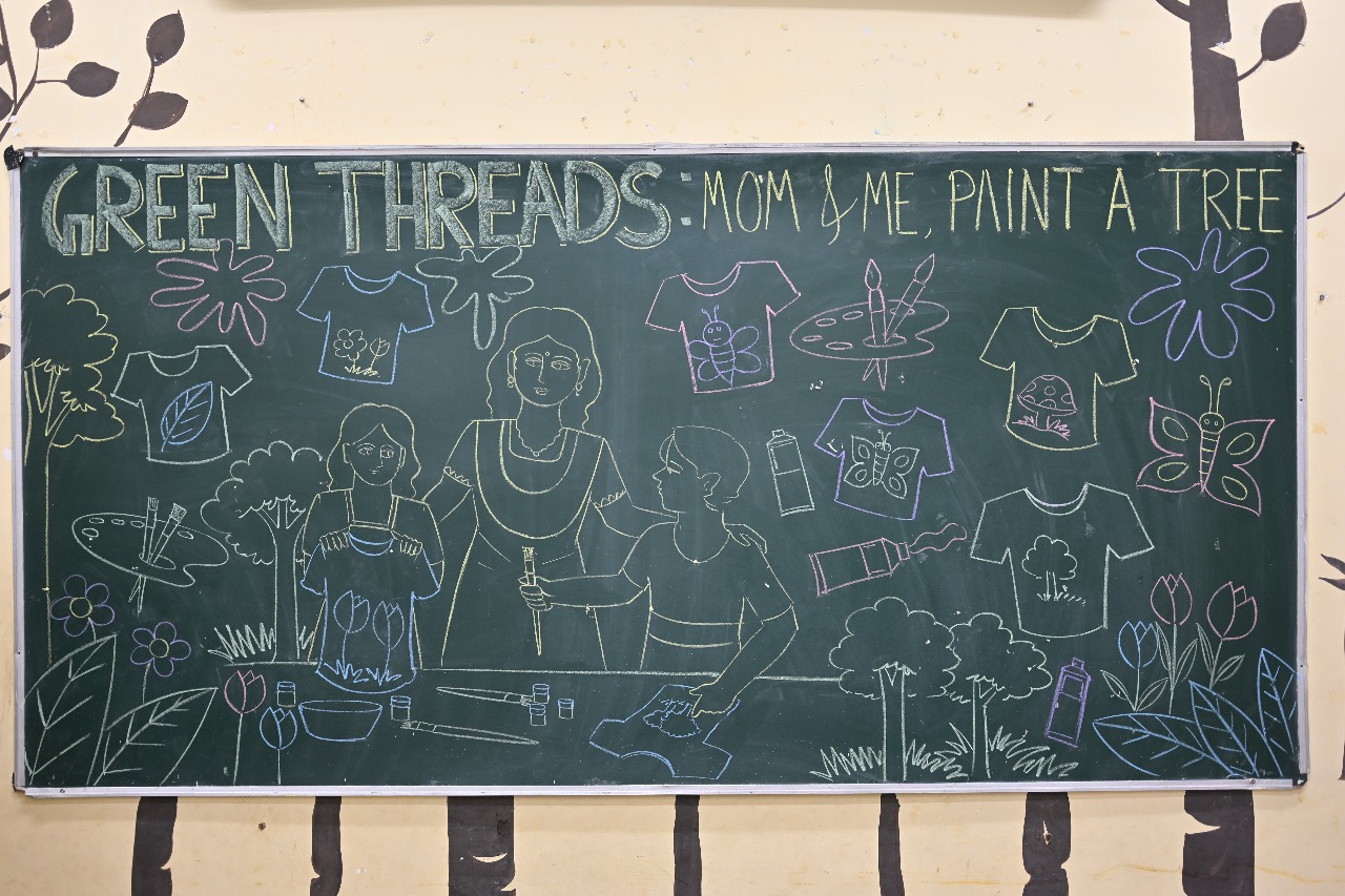 Green Threads: Mom and Me – Paint a Tee